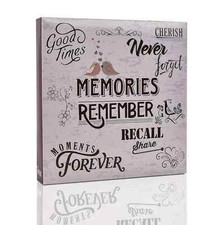 Slip in Photo Album Holds 500