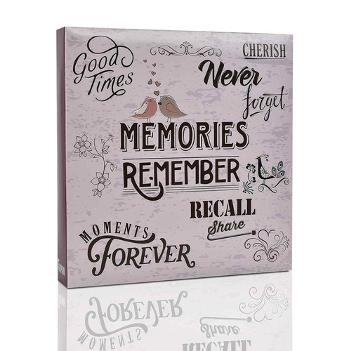 Slip photo album holds 500 - album,