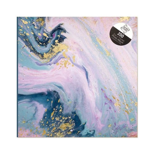 Marble swirl photo album - marble, 6x4